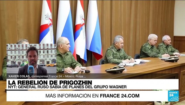 Informe desde Moscú: general ruso sabía los planes de Wagner contra el Kremlin, según medio