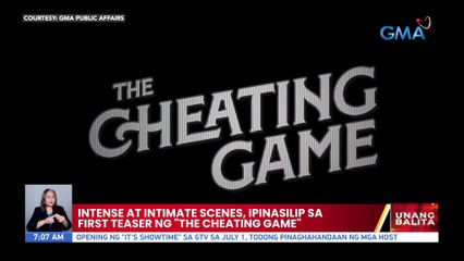 Intense at intimate scences, ipinasilip sa first teaser ng "The Cheating Game" | UB