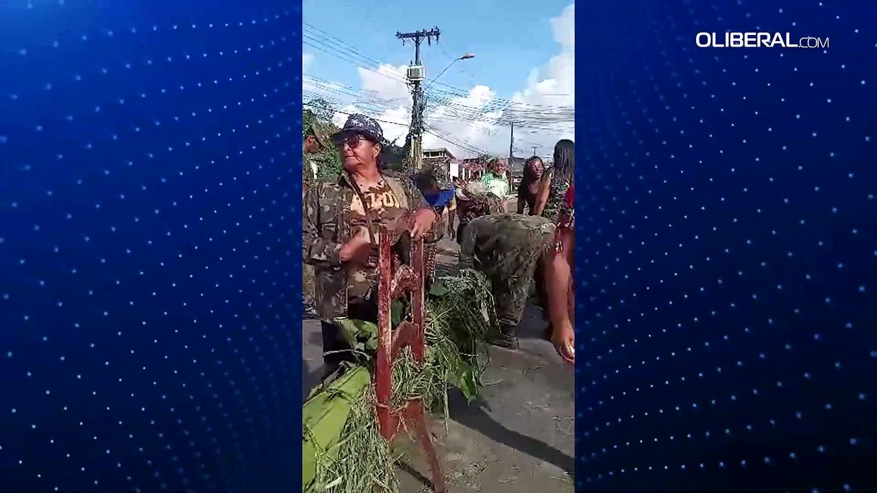 Cortejo dos mastros marca o início das homenagens a São Pedro, em Mosqueiro