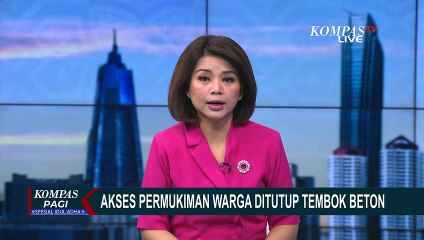 Pemkot Bekasi Akan Selidiki Laporan Warga Green Village Terkait Pemasangan Tembok Beton