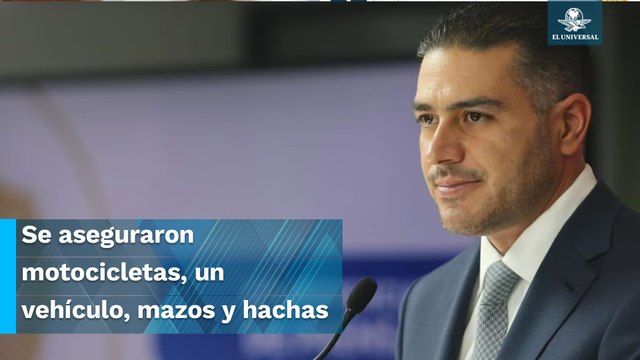 Esto fue lo que se encontró en cateos a inmuebles relacionados con el asalto en Plaza Antara