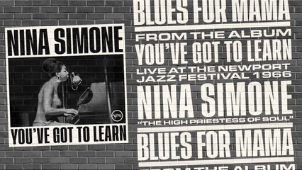 Nina Simone - Blues For Mama (Live at Newport Jazz Festival, Newport, RI / July 2, 1966 / Audio)