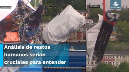 Sacan a Titán del fondo del mar y hallan "presuntos restos humanos"