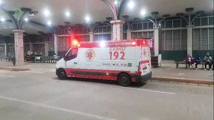 Mulher passa mal e precisa ser socorrida no Terminal Oeste