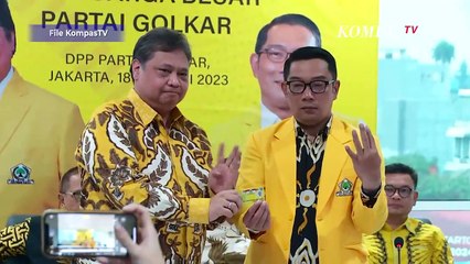 Golkar Tanggapi Pantun Hasto 'Rayu' Ridwan Kamil Cawapres Ganjar