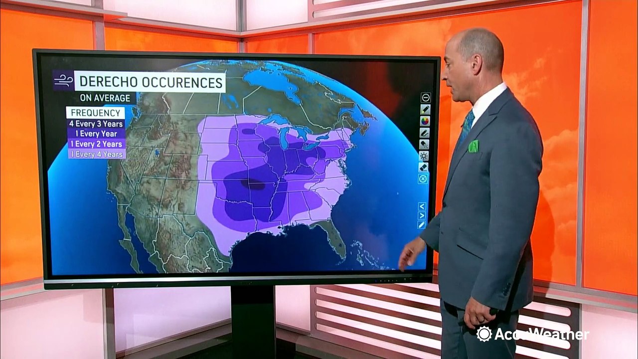 Forecasters concerned about the potential for a derecho on June 29