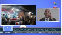 Nicanor Moscoso: La polarización y desorganización del Ecuador refleja violento escenario electoral