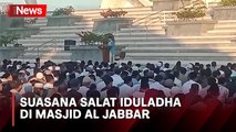 Ridwan Kamil Bersama Ribuan Warga Salat Iduladha di Masjid Al Jabbar