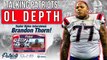 Taking the Patriots OT Depth & IMPACT of Adrian Klemm w/ OL EXPERT Brandon Thorn