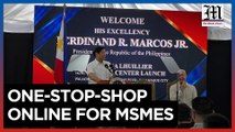 Marcos leads launch of 'Kanegosyo Center'