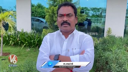 Choppadandi MLA Ravi Shankar Sunke Condolences Over Demise Of Folk Singer Sai Chand | V6 News