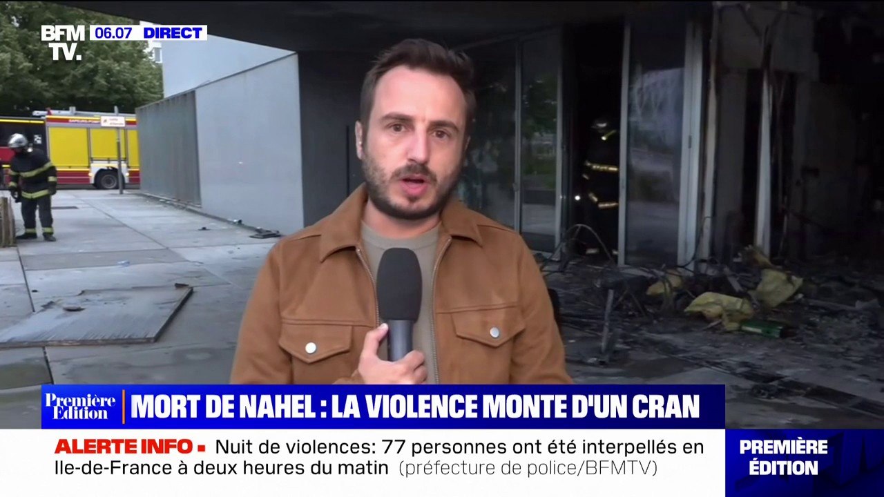 Nuit de tensions dans le centre-ville de Mons-en-Barœul (Nord) cette nuit, les bâtiments municipaux incendiés