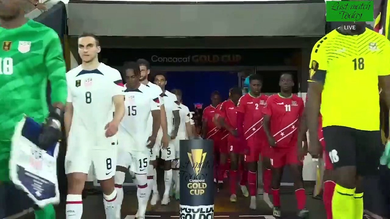 USA vs SAINT KITTS _ NEVIS 6-0  All GOALS HIGHLIGHTS - CONCACAF GOLD CUP - HD 2023