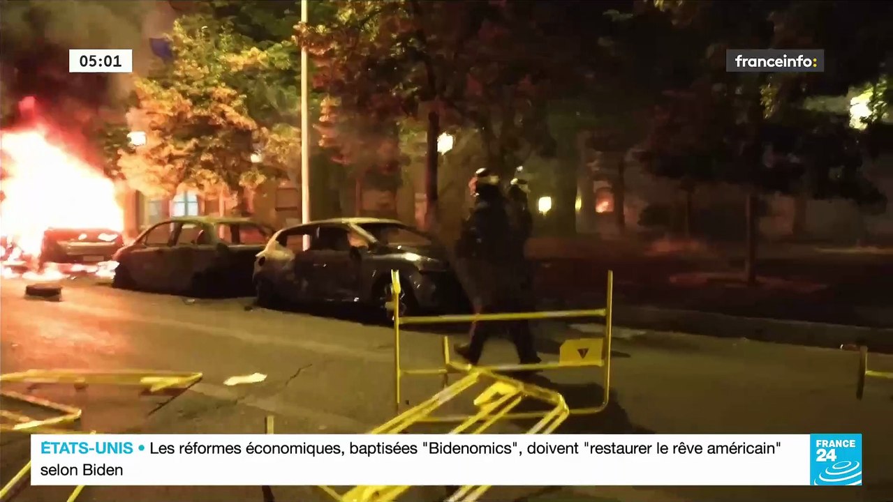 Nahel : Deuxième nuit de violence avec des heur...