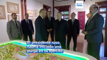 Vladímir Putin inicia una purga dentro del Ejército ruso tras la reciente rebelión del Grupo Wagner