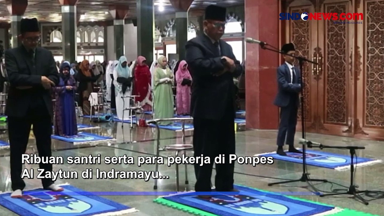 Hari Raya Iduladha 1444 H, Ribuan Santri dan Pegawai Ponpes Al-Zaytun Laksanakan Salat Id