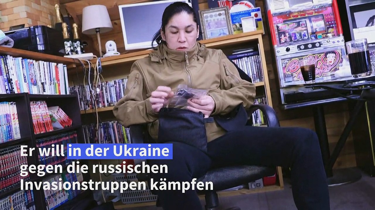 Aus Japan in den Krieg für die Ukraine