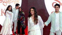 Sidharth Malhotra, Kiara Advani reached at Red Carpet Screening of SATYAPREM KI KATHA |FilmiBeat