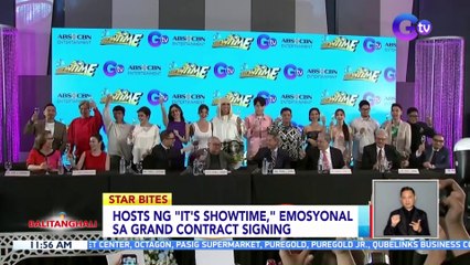 Paglipat ng "It's Showtime," pinagtibay ng grand contract signing | BT