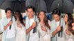 Sidharth Malhotra, Kiara Advani SATYAPREM KI KATHA Screening बाद बारिश में हुए Romantic |FilmiBeat