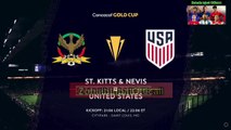 Saint kitts and nevis vs USA Highlights June 28,2023 Consasaf Gold Cup 2023