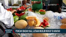 Pelaksanaan Ibadah Wukuf di Arafah, Suhu Capai 48 Derajat Celsius Buat Jemaah Haji Kehausan