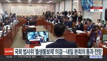 국회 법사위 '출생통보제' 의결…내일 본회의 통과 전망