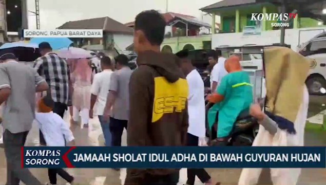 Ribuan Jamaah di Sorong Laksanakan Sholat Idul Adha