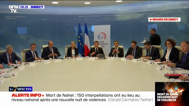 Emmanuel Macron sur les violences urbaines de cette nuit: Celles-ci sont absolument injustifiables