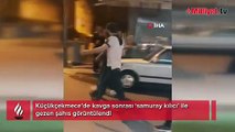 Kavga sonrası ‘samuray kılıcı’ ile gezen şahıs korku saçtı