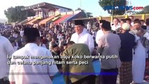 Momen Menhan Prabowo Subianto Salat Iduladha Bersama Ribuan Warga Bandung Barat