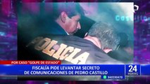 Pedro Castillo: conocer su registro de llamadas sería clave para probar rebelión y conspiración