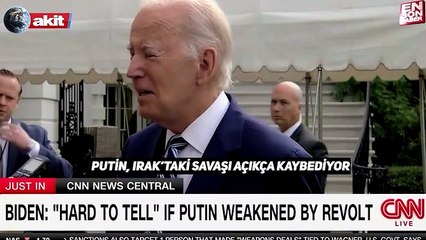 Joe Biden'den Putin gafı! Irak'ta savaşı kaybediyor