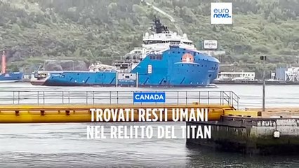 Download Video: Resti umani ritrovati nel relitto del 