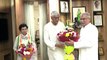 मुख्यमंत्री भूपेश बघेल ने डिप्टी सीएम टीएस सिंहदेव को मिठाई खिलाकर दी बधाई, देखें VIDEO