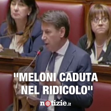 Giuseppe Conte contro Giorgia Meloni: Caduta nel ridicolo