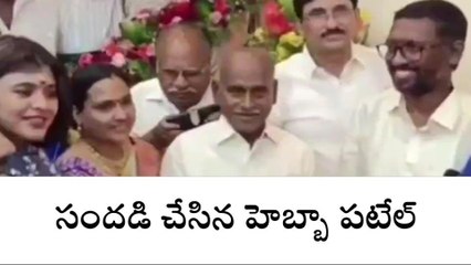 తిరుపతి జిల్లా: శ్రీకాళహస్తిలో సినీ తార సందడి