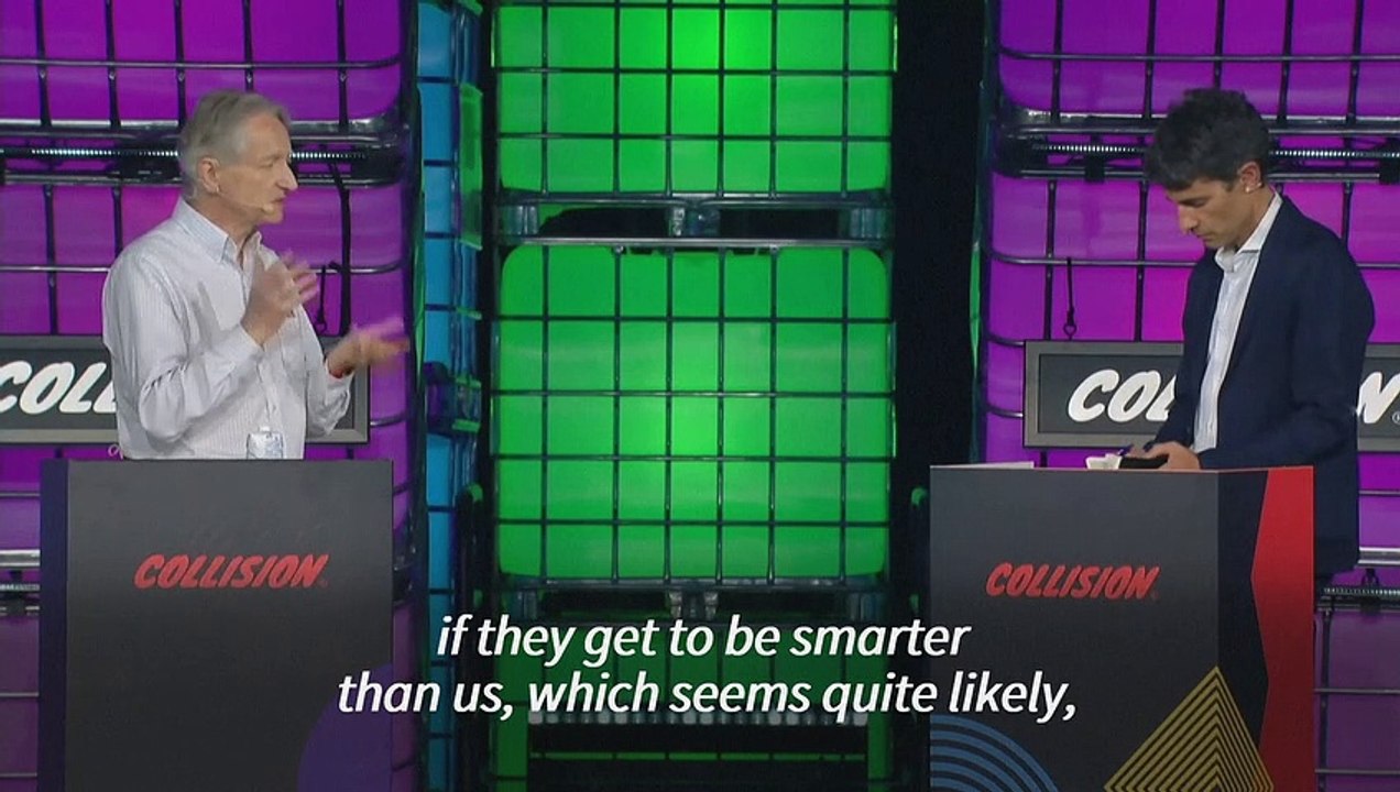 'Godfather of AI' warns of potential dangers