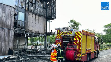 Nicolas Olivier à Pontanézen après les violences de la nuit du 28 au 29 juin