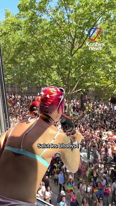 Rencontre en Libellule et Aline à la Pride