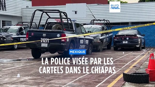 Mexique : la police du Chiapas visée par les trafiquants