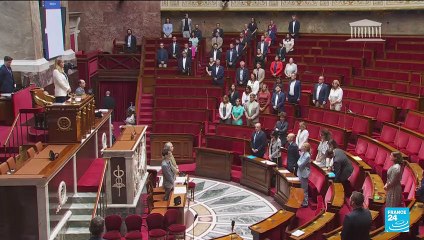 French Mps hold minute's silence, politicians react to police shooting of Nahel