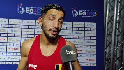 Le boxeur Vasile Usturoi aux Jeux Européens : "C'est une très belle journée pour la boxe belge"