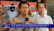 Siswa SMP Pembakar Sekolah Ditangkap, Polisi: Pelaku Sakit Hati Karena Kerap Dirundung