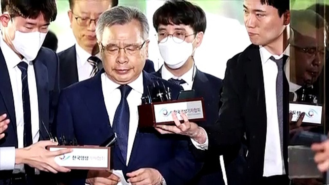 [사진구성] '50억 클럽' 의혹 박영수 전 특검 구속영장 심사 外