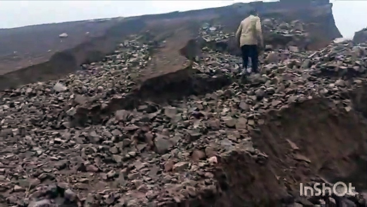 भ्रष्टाचार की भेंट चढ़ा निर्माणाधीन जलाशय, पहली बारिश भी नहीं झेल पाया