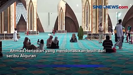 Hilang Dibawa Pengunjung, Ribuan Alquran di Masjid Al Jabbar Kembali Baru