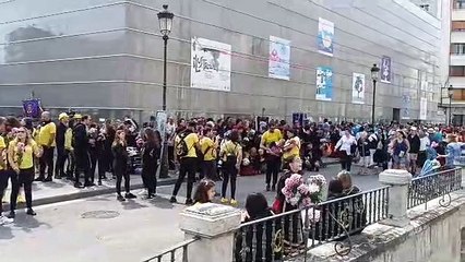 Ambiente en la plaza San Juan y San Lesmes