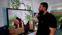 لوحات الشتات الفلسطيني.. رسوم من رحم المعاناة