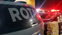 Após perseguição policial, homem é preso com 359,5 kg de maconha na PR-323, em Umuarama